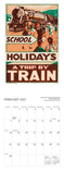 2027 - New Zealand Vintage Posters Calendar, large