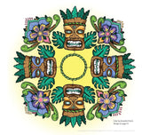 Tropical Island Mandalas Coloring Book - Nanna Rosengren
